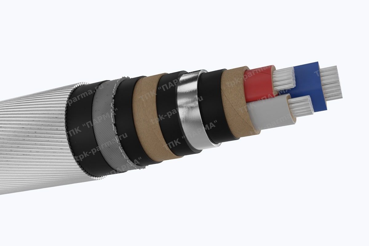 Фотография провода Кабель АСПГ 3х150 - 1кВ