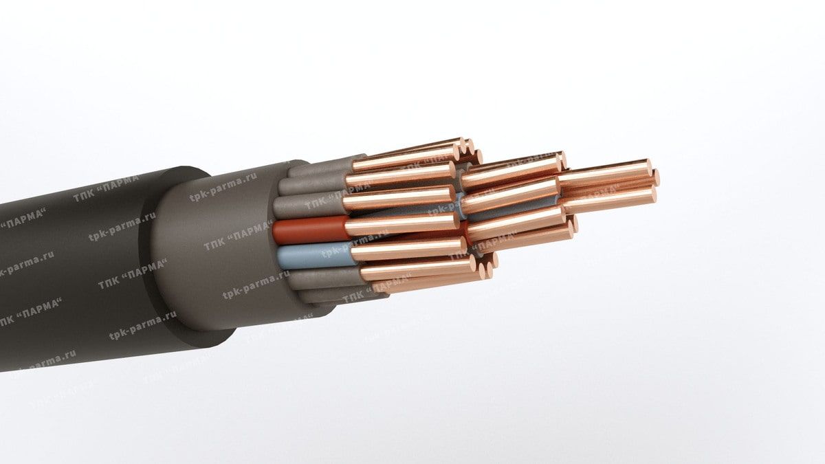 Фотография провода Кабель КППГнг-HF 27х2,5