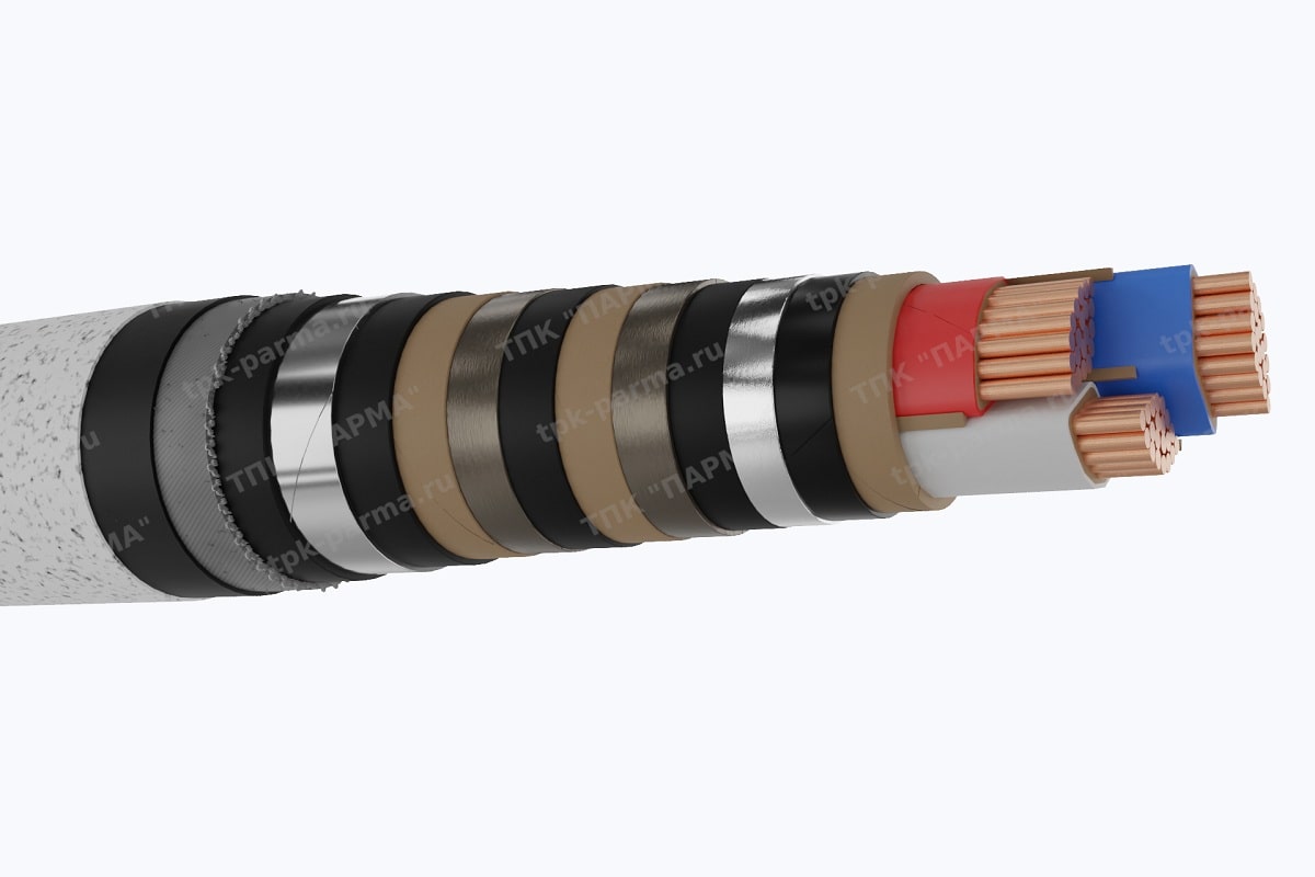 Фотография провода Кабель СБ2л 3х120 - 6кВ