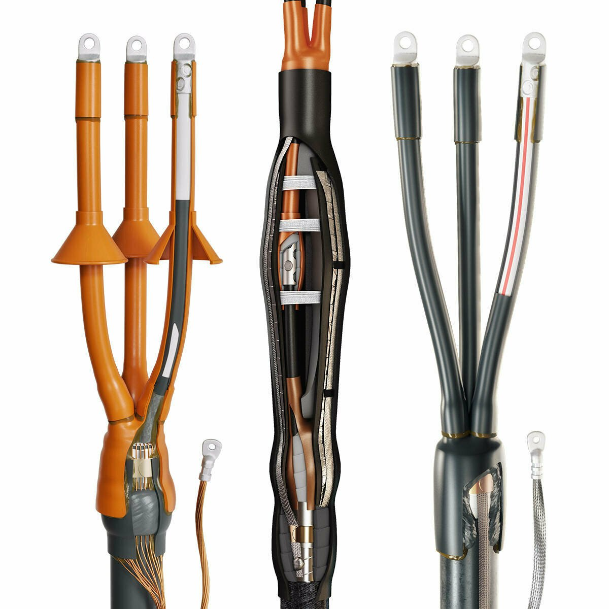 Муфта кабельная 1ПСТ(тк)-3х(35-50)